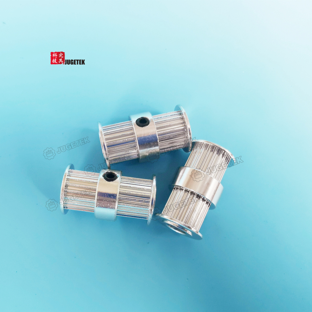究其科技 2GT 20齒 雙頭同步輪 孔徑5mm/6.35mm/8mm 3D打印機配件-細節圖3