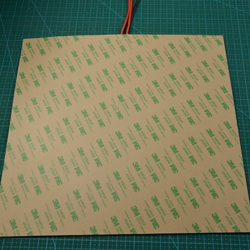 3D打印機DIY配件 方形硅膠加熱板 發熱墊300*300的背面粘好3M膠的-細節圖3
