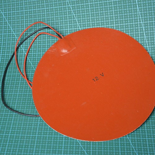 3D打印機DIY配件 圓形硅橡膠加熱板  發熱墊 硅膠板 硅膠加熱片-細節圖2