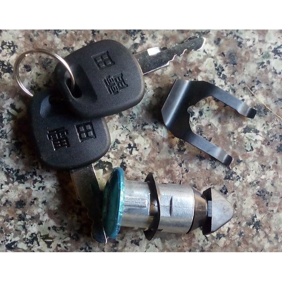 踏板電摩電動車工具箱鎖雜物箱鎖電摩踏板車前雜物箱內箱鎖配件-細節圖4