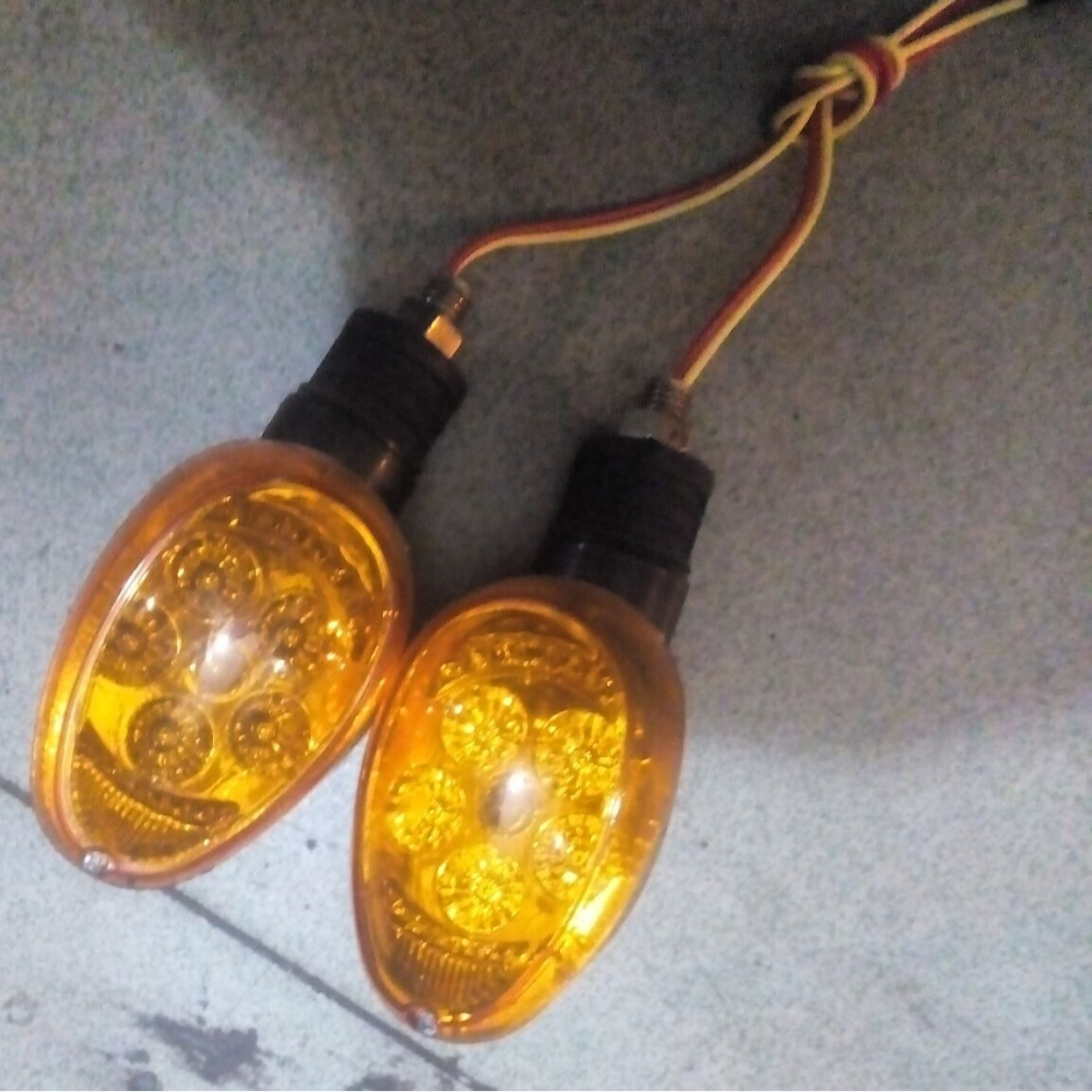 電動三輪車轉向燈 轉彎燈 前轉向燈48V60V轉向燈電動車轉向燈配件-細節圖2
