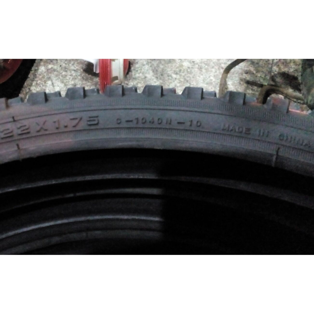 正新輪胎22寸自行車(47-457)22X1.75外胎內胎一套自行車配件包郵-細節圖2