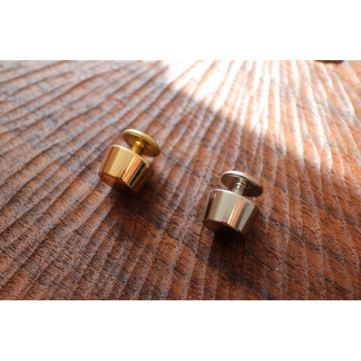 日本進口 包袋實心黃銅腳釘 純銅包袋防磨釘 包袋配件 12mm-細節圖3