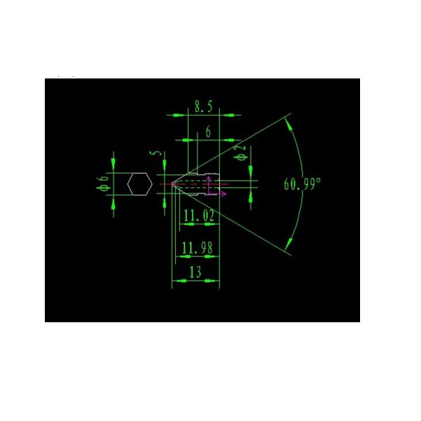 究其科技 3D打印機DIY配件 Reprap 0.3mm噴嘴 1.75mm打印絲適用-細節圖4