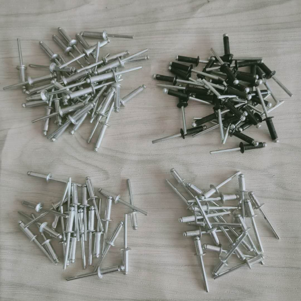航空箱五金配件／鋁箱配件／5*16抽芯釘／鉚釘拉釘航空箱機櫃-細節圖2
