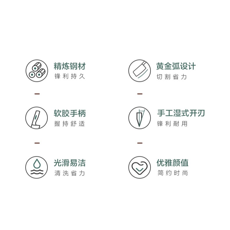 蘇泊爾砍骨刀不銹鋼斬切刀家用菜刀加厚砍骨頭專用刀具剁骨斬骨刀-細節圖6