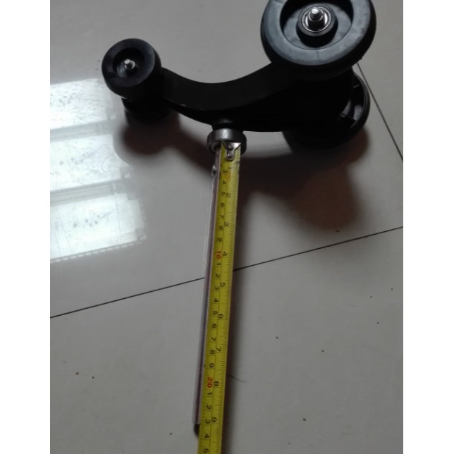 兒童樂貝扭扭車三腳架叉搖搖車前輪前叉三角架搖擺車車輪童車配件-細節圖4