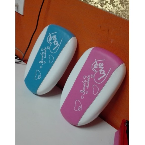 簡易款愛瑪電動車後坐墊/座墊中國夢坐墊/座墊後坐墊電動車配件-細節圖2