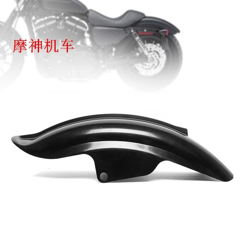 摩托車配件XL883 XL1200改裝復古型後擋泥板後沙蓋短泥瓦砂板-細節圖2