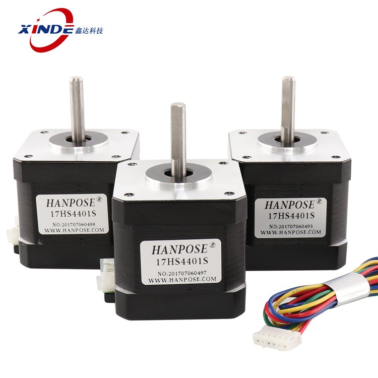 HANPOSE42步進電機12V 兩相四線 3D打印配件馬達廠家直銷NEMA17-細節圖5