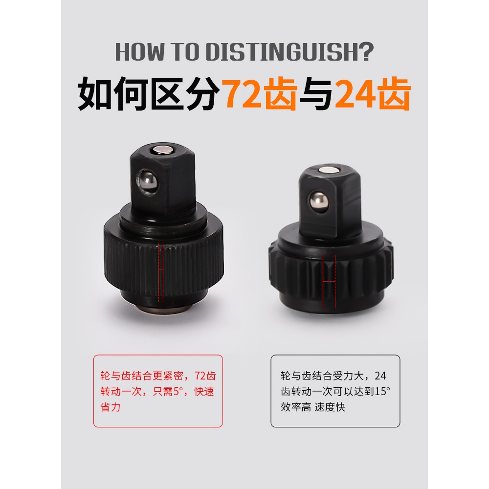 棘輪扳手72齒小快速扳手萬能省力大飛中飛小飛扳手工業級汽修工具-細節圖2