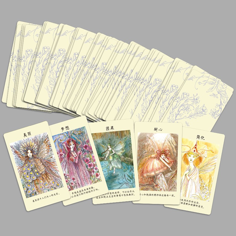 精靈神諭卡中文版大天使水晶星座星子Oracle Cards-細節圖3