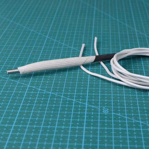 究其科技 3D打印機配件 UM2加熱管 24V 25W 16mm 線長1米-細節圖2