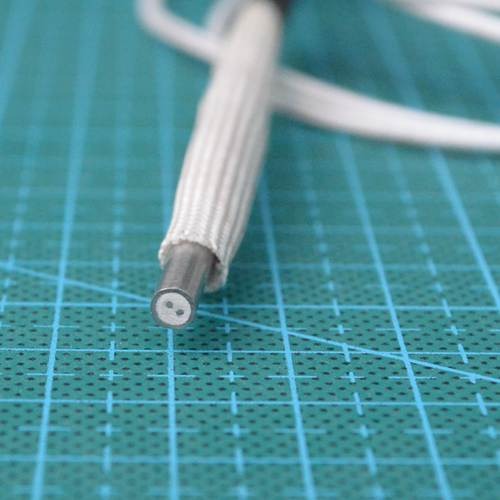 究其科技 3D打印機配件 UM2加熱管 24V 25W 16mm 線長1米-細節圖3