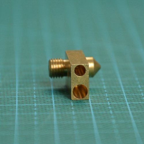 3D打印機配件 Ultimaker 2 UM2黃銅噴嘴一體式銅噴嘴噴頭嘴子銅嘴-細節圖2