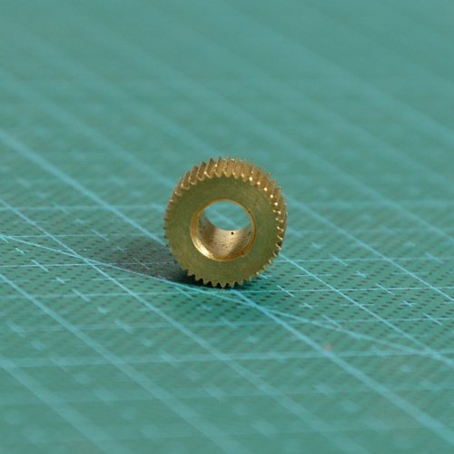 究其科技 3D打印機配件 黃銅齒輪 40齒 5*11*11-細節圖3