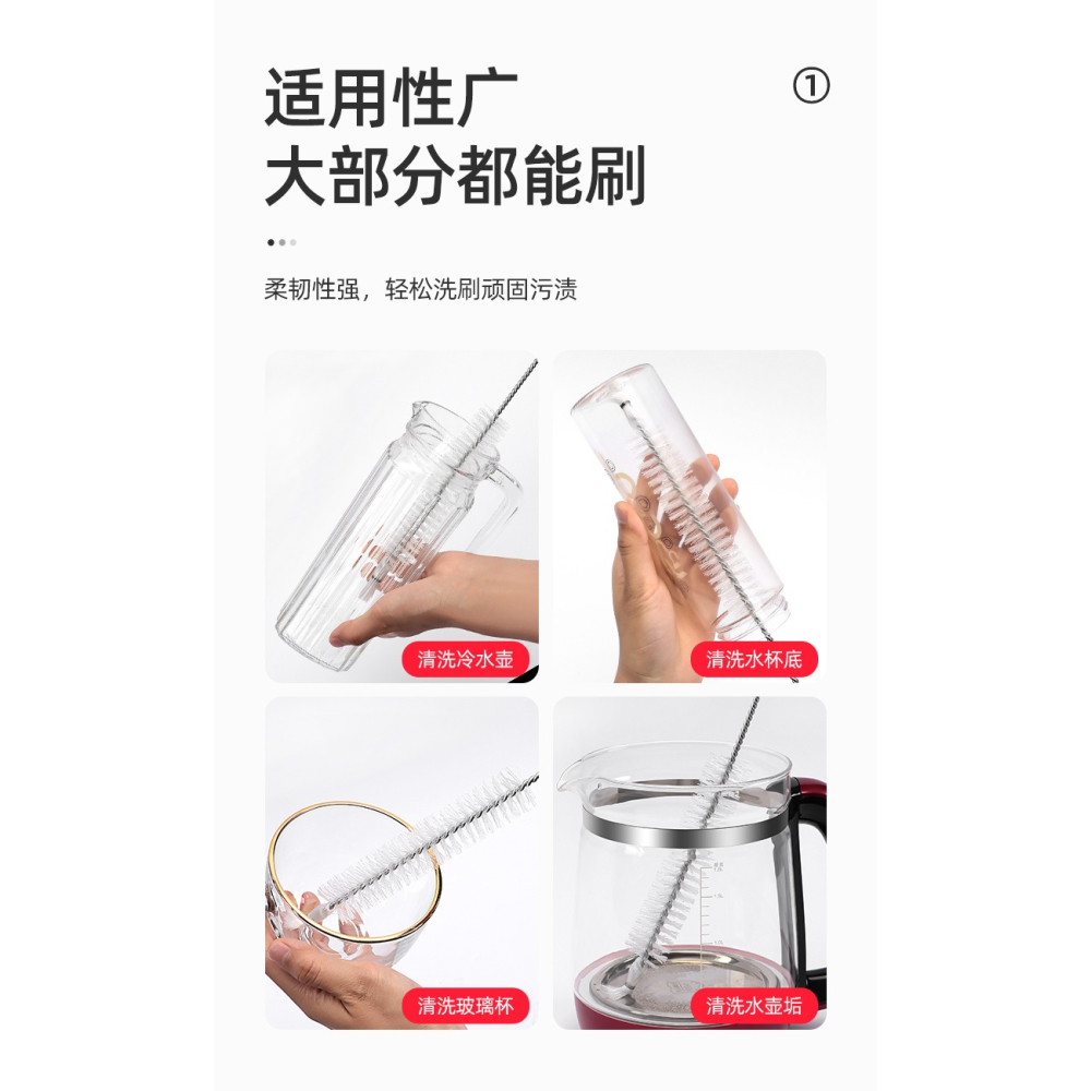 植筋毛刷清灰孔刷植筋加固清孔灰塵塑料刷孔內清理刷子孔刷清潔刷-細節圖8