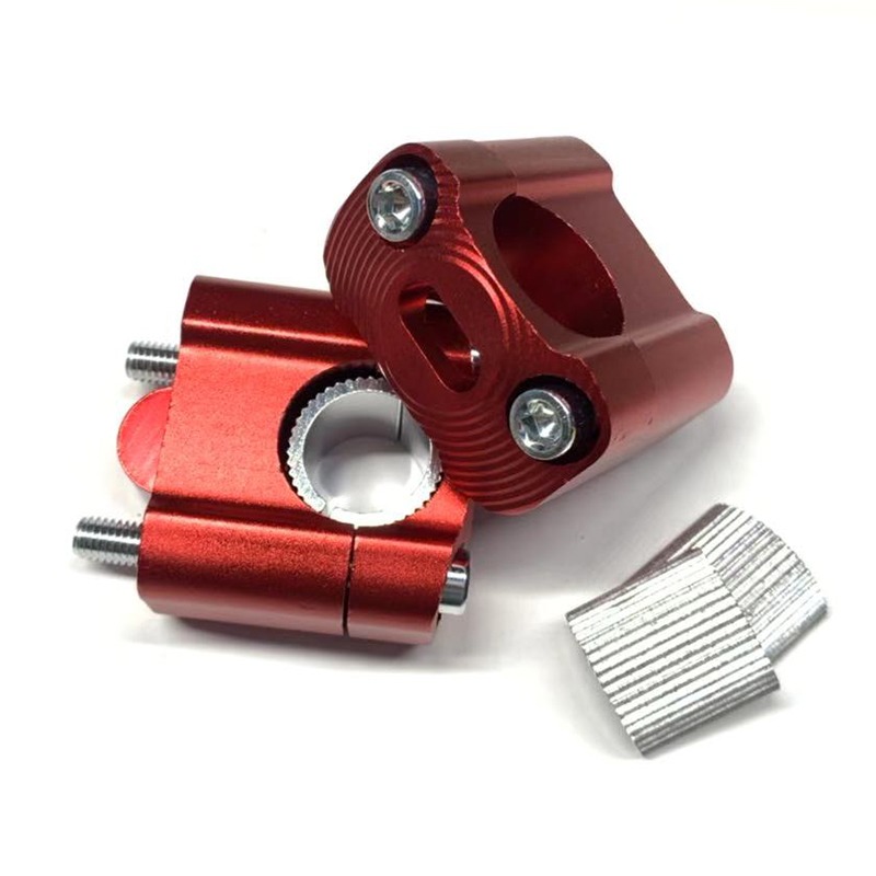 摩托車改裝配件增高壓碼 22MM 28MM口徑車把鏡碼固定座 握把壓塊-細節圖3