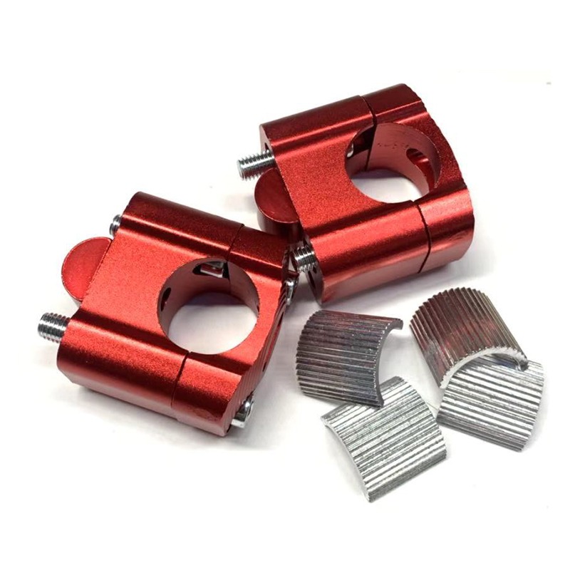 摩托車改裝配件增高壓碼 22MM 28MM口徑車把鏡碼固定座 握把壓塊-細節圖5