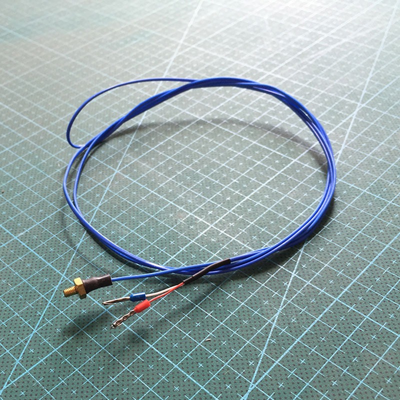 3D打印機配件 螺絲頭K型熱電偶 M3螺釘 測溫探頭 感溫 線長1.2米-細節圖2