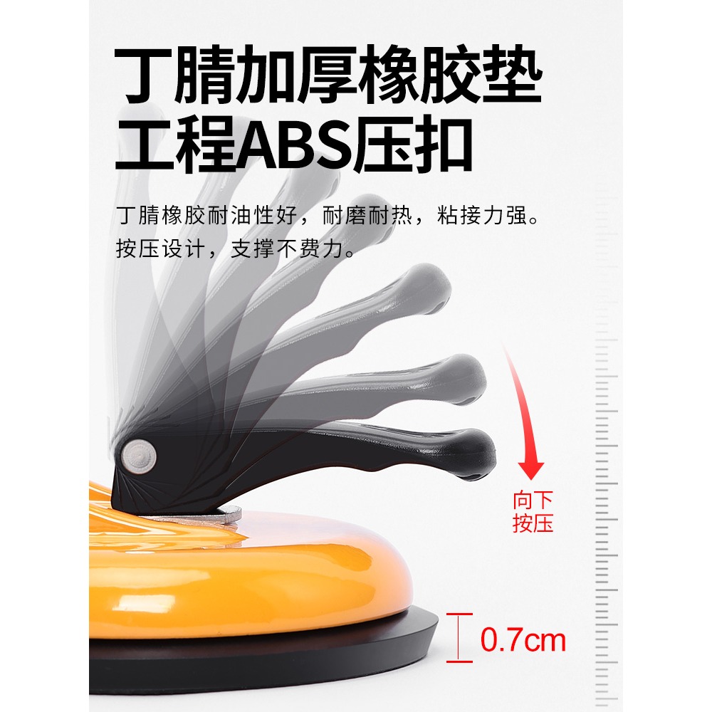 玻璃吸盤強力吸提器單雙三爪重型鋁合金貼瓷磚地板磚真空固定工具-細節圖5