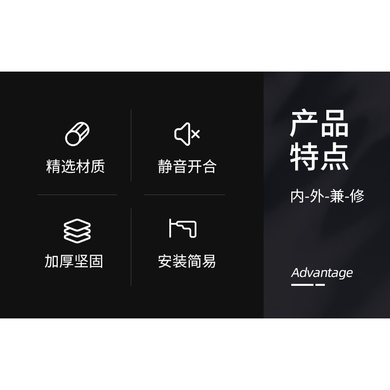 不銹鋼子母合頁4寸木門臥室門靜音鋼材軸承免開槽加厚門活頁折頁-細節圖7