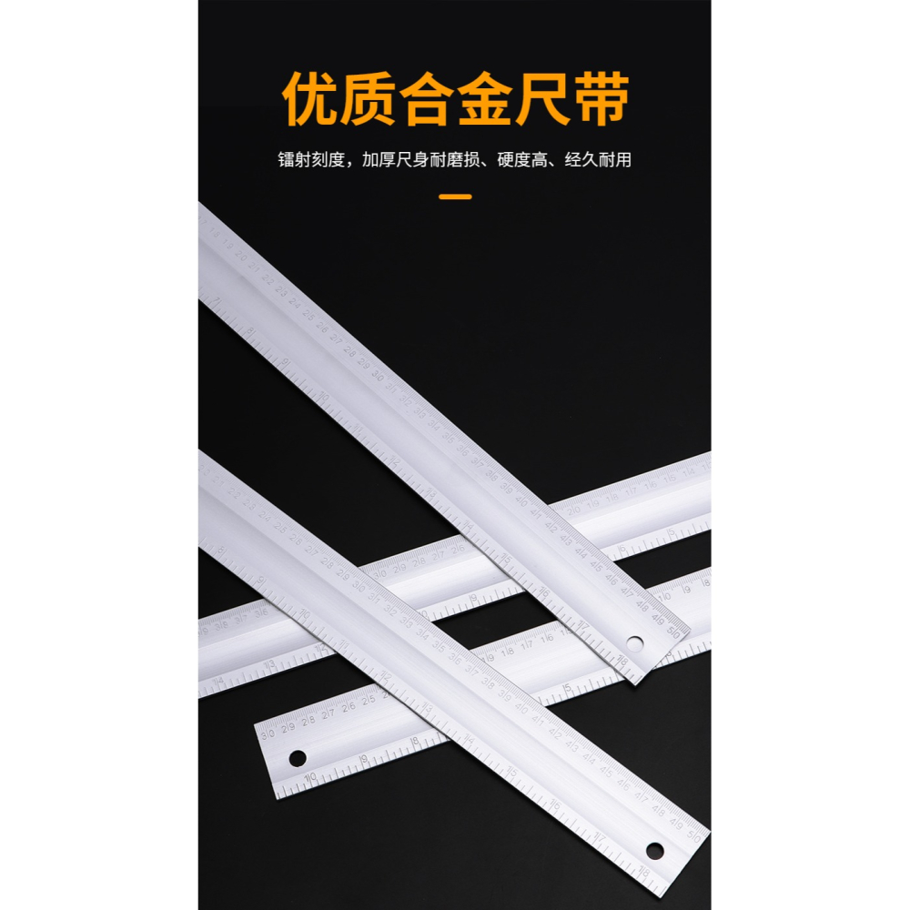 鋁合金加厚直角尺90度木工角尺拐尺曲尺大號L型尺拐角鋼尺高精度-細節圖10