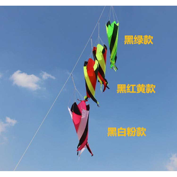 濰坊風箏尾飄 風箏配件旋轉筒帶風箏轉尾尾巴掛件特技風箏轉尾-細節圖2