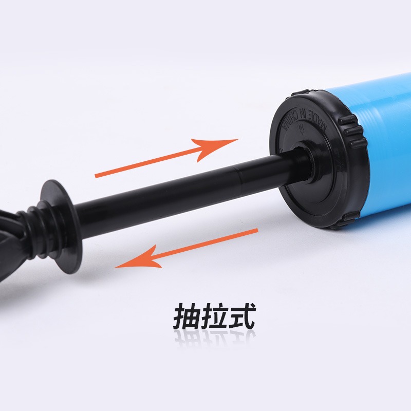 打氣筒氣球手推手動氣筒耐用吹氣球工具輕巧便攜打氣機植筋清灰筒-細節圖3