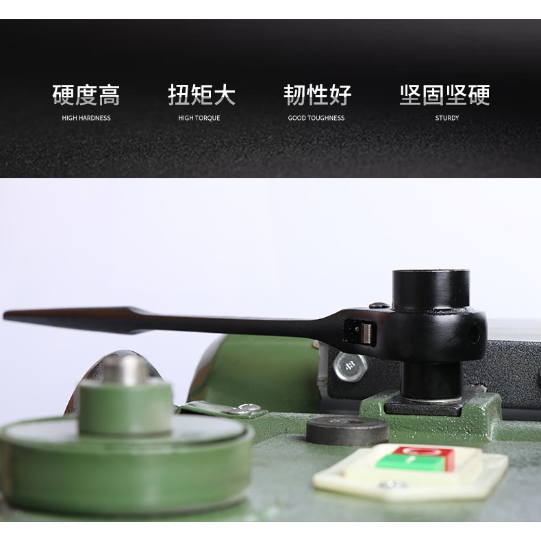 尖尾棘輪扳手正反方向自動雙頭多點式多功能快速多用節能扳手工具-細節圖7