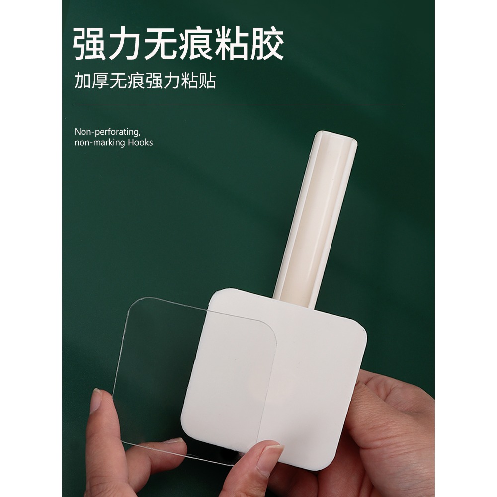 免打孔掛鉤強力粘膠多功能L型掛鉤家用衛生間廚房壁掛式無痕粘鉤-細節圖3