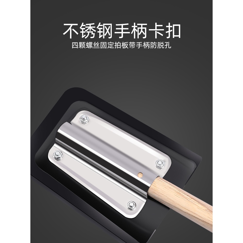 拍板瓷磚拍打橡膠板鋪瓷磚專用貼地板磚墻磚敲平大號皮錘工具神器-細節圖3