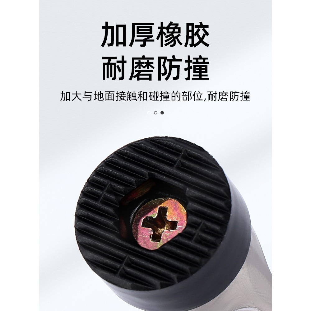 門頂防撞門吸門擋衛生間橡膠頭門頂器可調節不銹鋼門頂擋門阻神器-細節圖3