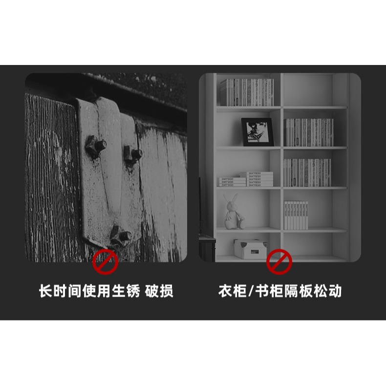 直角固定器90度角碼不銹鋼三角鐵支架連接件片l型層板託加固五金-細節圖9