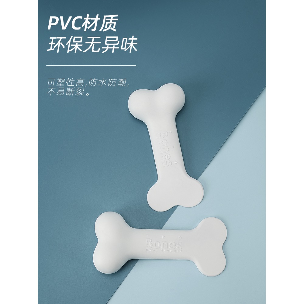 門擋防風防撞防夾手免打孔固定神器防關門玻璃入戶防盜擋門阻門器-細節圖4