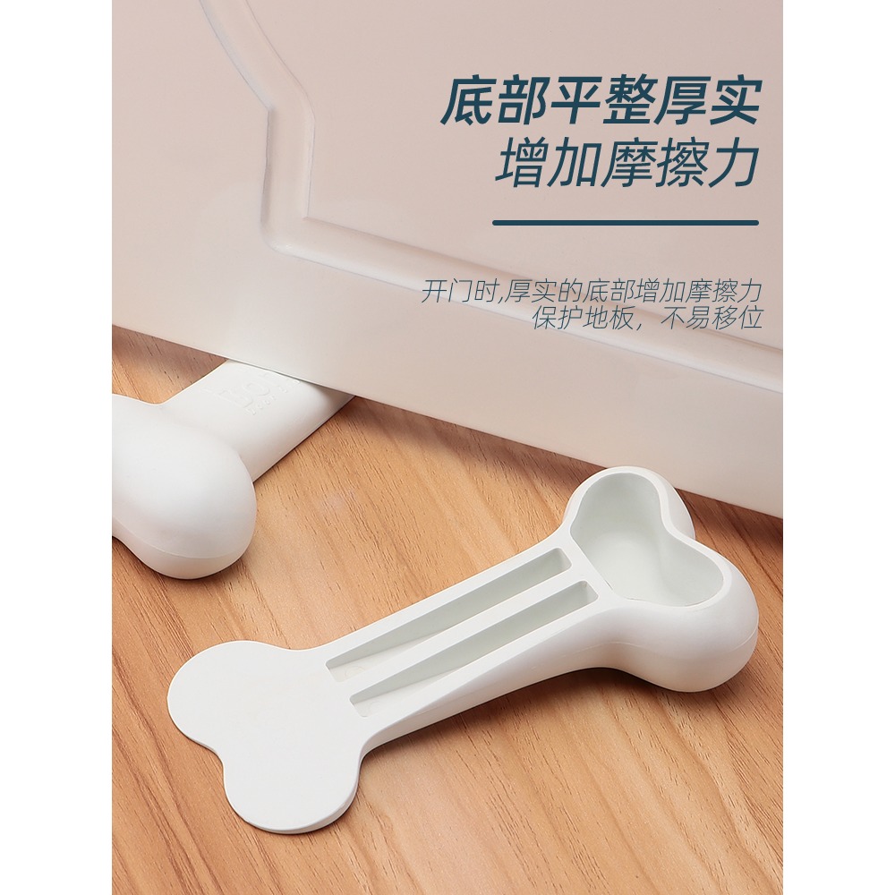 門擋防風防撞防夾手免打孔固定神器防關門玻璃入戶防盜擋門阻門器-細節圖5