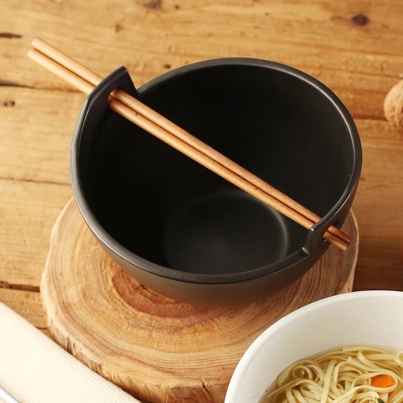 日式大號陶瓷碗拉麪碗泡麪碗大號湯碗家用沙拉碗可放筷子家用宿舍-細節圖5