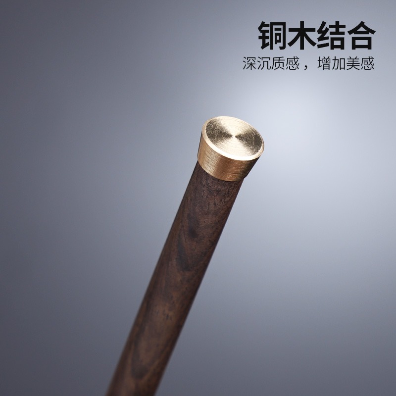 唐豐黑檀木養壺筆茶盤掃水刷茶寵刷子功夫茶道零配茶臺清潔刷A-細節圖5