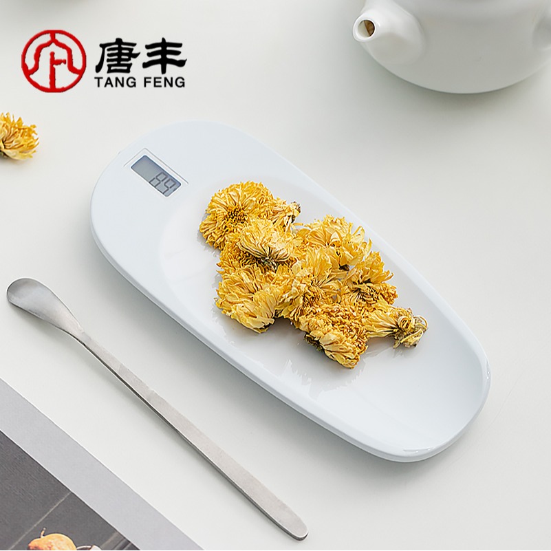 智能無量茶則液晶顯示小型秤茶器電子稱家用量茶荷散茶克稱量茶-細節圖2