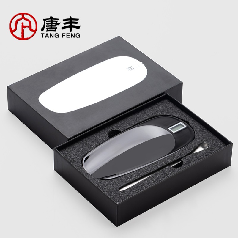 智能無量茶則液晶顯示小型秤茶器電子稱家用量茶荷散茶克稱量茶-細節圖3