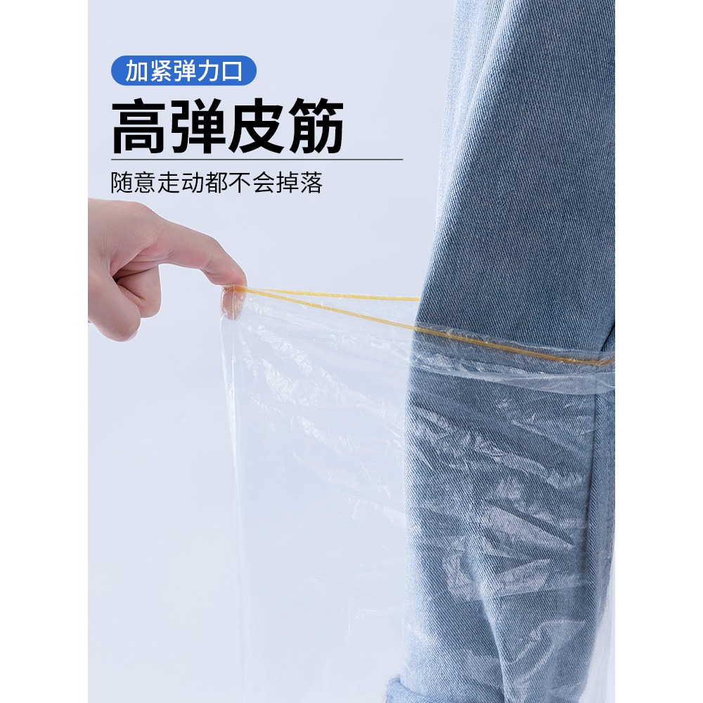 雨鞋成人男女夏季防水防滑雨靴加厚耐磨鞋套兒童一次性中高筒水鞋-細節圖3