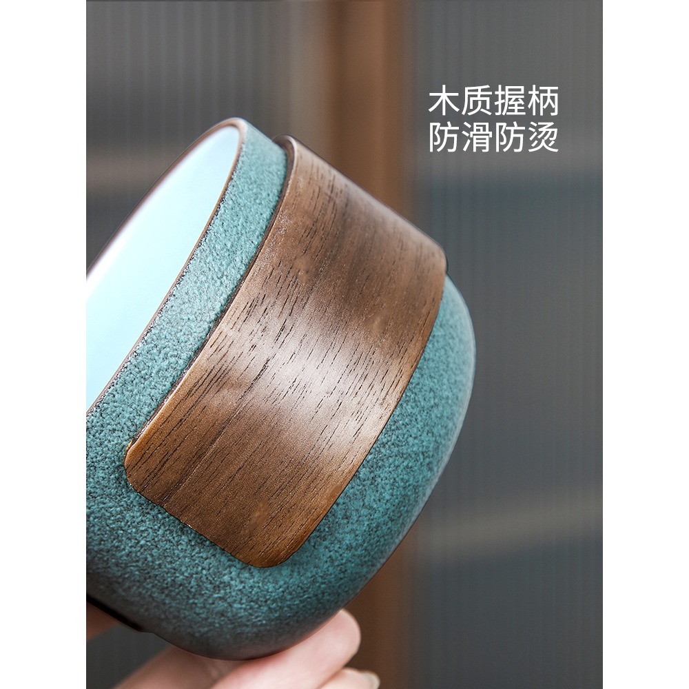 唐豐旅行茶具一壺二杯戶外車載陶瓷功夫過濾泡茶壺便攜收納快客杯-細節圖4