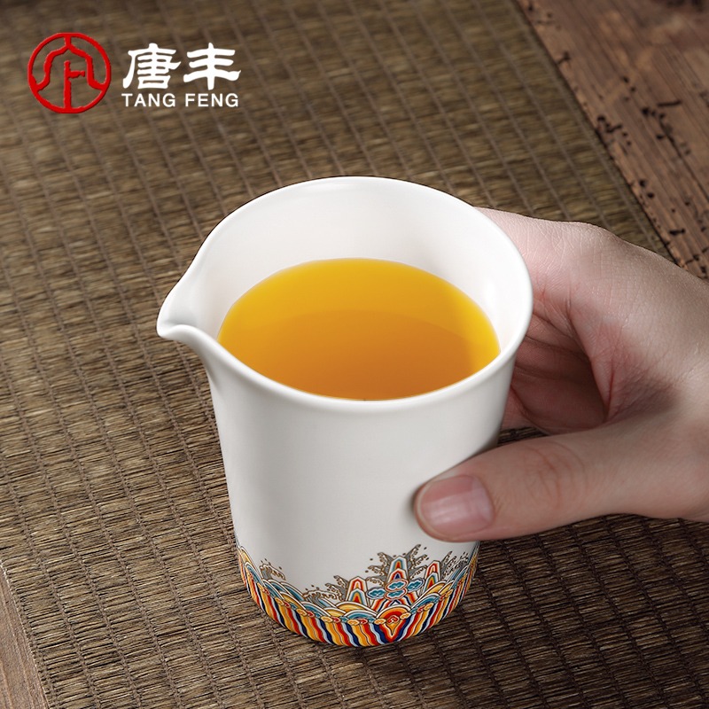 唐豐復古陶瓷公道杯家用功夫茶貪心杯大容量裝茶器單個倒茶器A-細節圖2