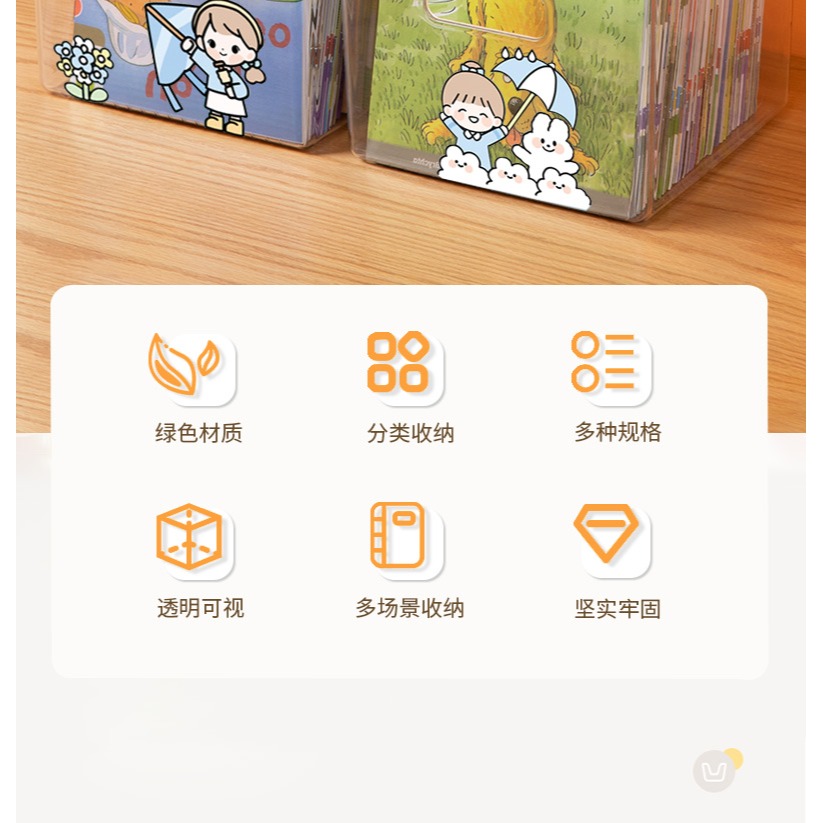 桌面收納盒梳妝臺化妝品護膚面膜儲物筐抽屜放書本置物架整理神器-細節圖6