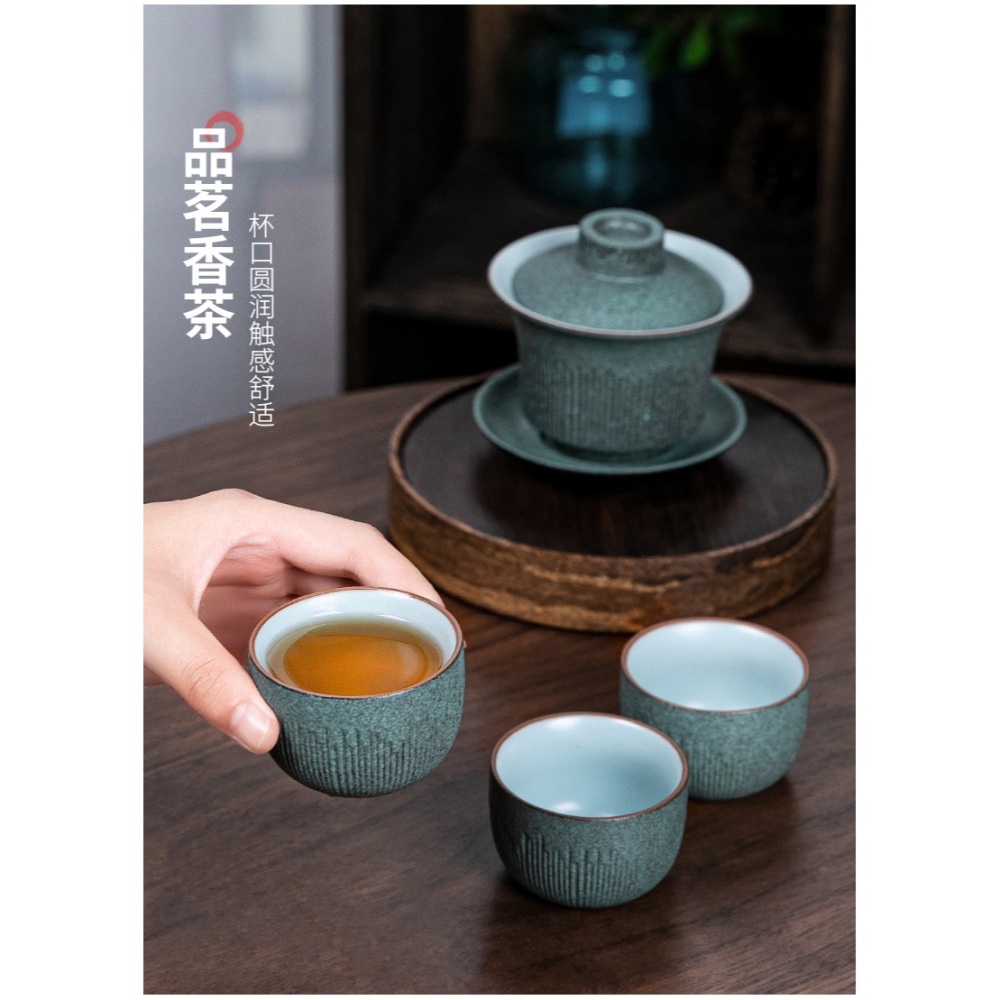 唐豐復古陶瓷主人杯家用客廳功夫茶品茗杯小號茶杯簡約個人杯A-細節圖10