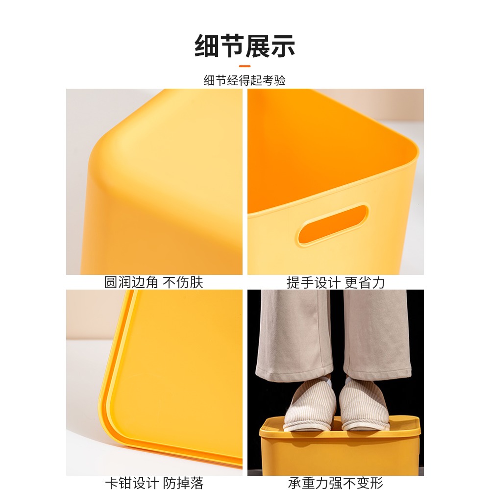 兒童玩具收納箱家用塑料儲物盒子裝寶寶衣服零食專用大容量整理筐-細節圖4