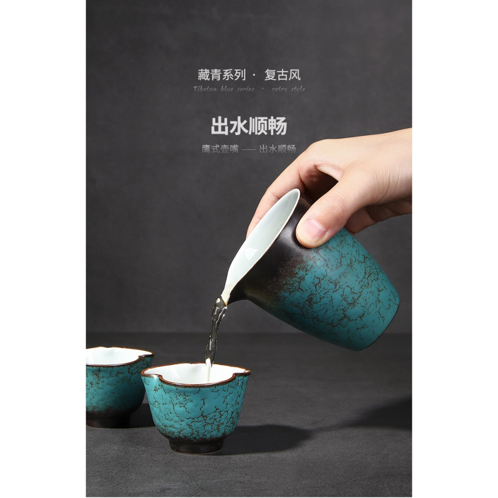 唐豐復古風公道杯家用陶瓷大容量分茶器辦公功夫茶裝茶器貪心杯A-細節圖10
