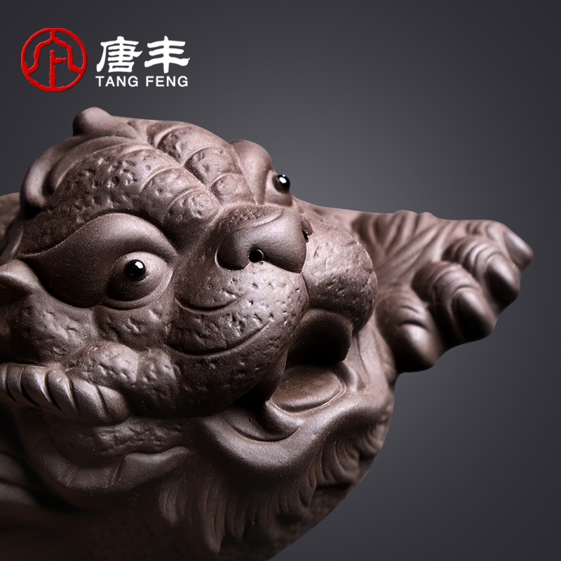 紫砂十二生肖茶寵家用可養茶盤擺件辦公功夫茶配件個性茶道裝飾A-細節圖2