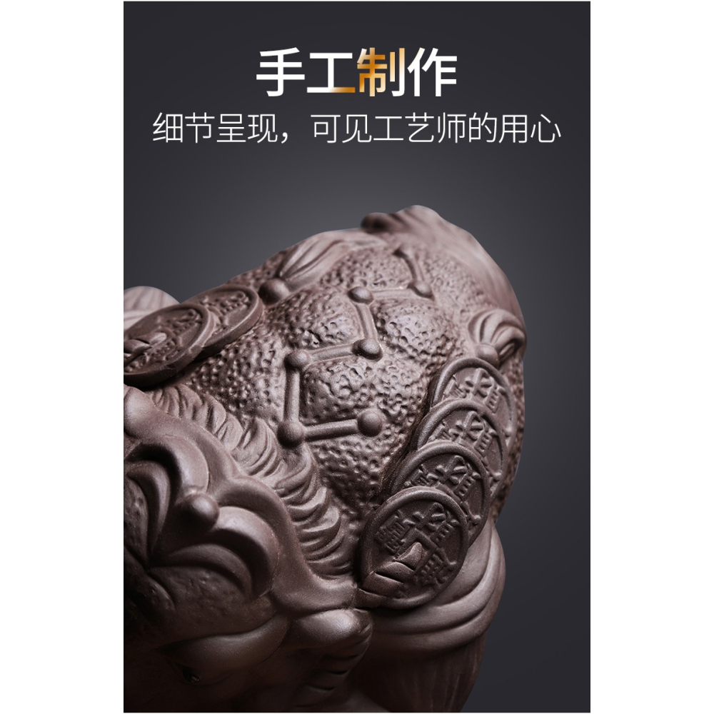 紫砂十二生肖茶寵家用可養茶盤擺件辦公功夫茶配件個性茶道裝飾A-細節圖9