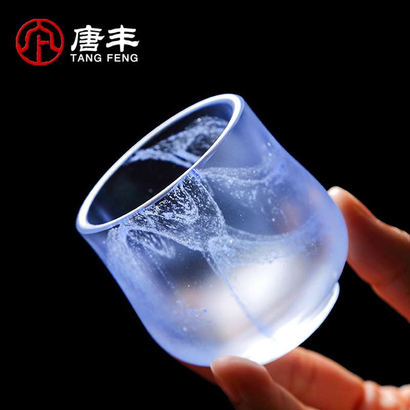 唐豐琉璃主人杯單杯女個人專用日式功夫小茶杯玉瓷品茗杯小茶盞-細節圖5